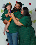 Pickle Green Ikat Family Set