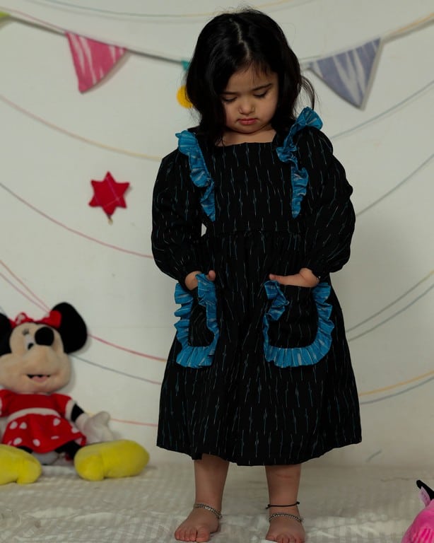 Ocean Black Kids dress