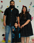 Ocean black family set