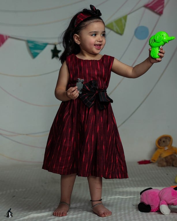 Beetroot Red Kids dress