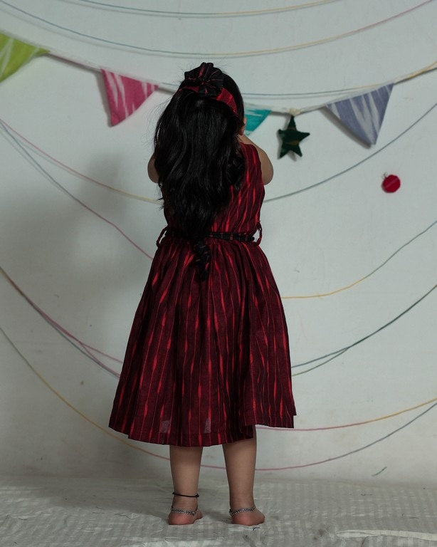 Beetroot Red Kids dress