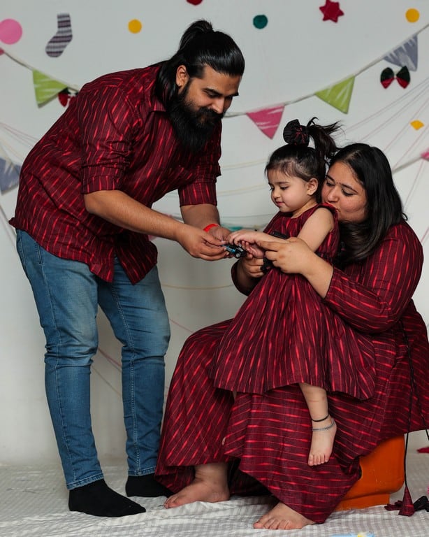 Beetroot Red Family Set