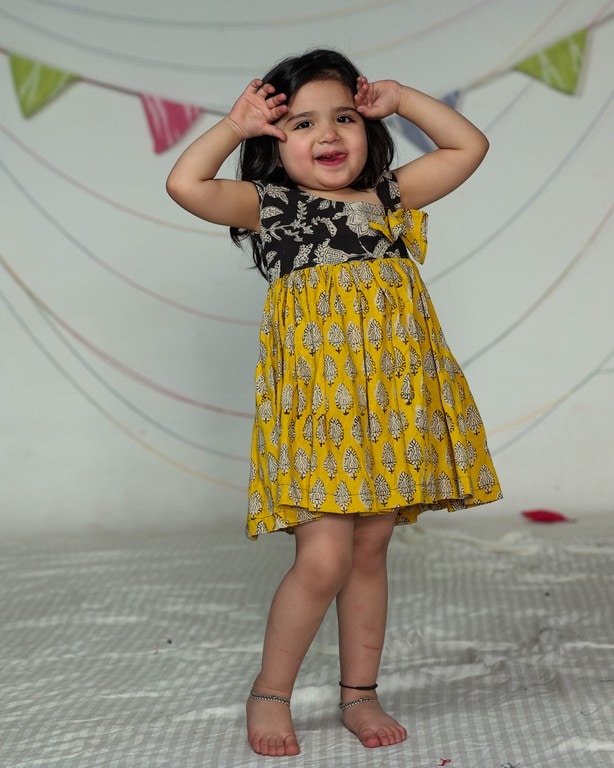 Noir Vine Kids dress