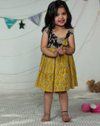 Noir Vine Kids dress