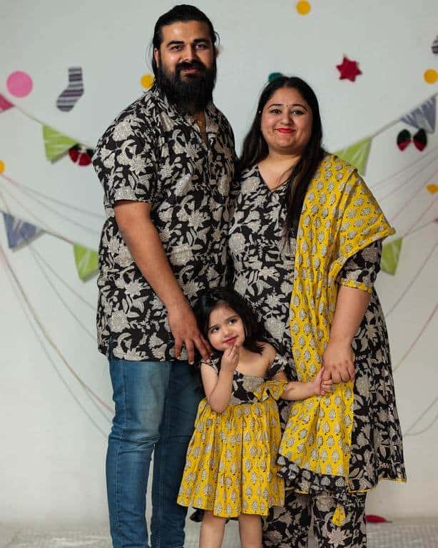 Noir Vine Angrakha Family Set