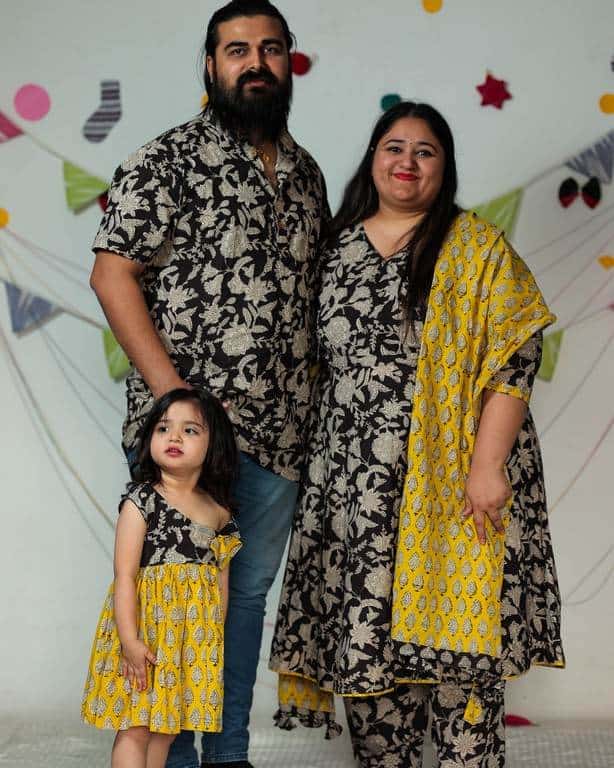 Noir Vine Angrakha Family Set