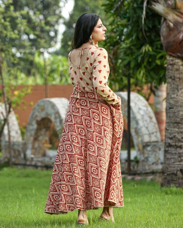 Cinnamon Whirl Dress