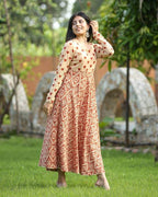 Cinnamon Whirl Dress