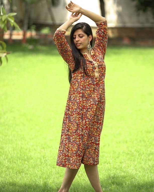Tangerine Mist Dress Main image
