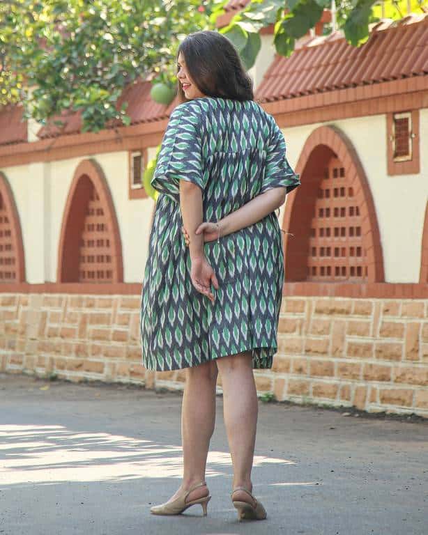Dove Grey Nursing Short Dress