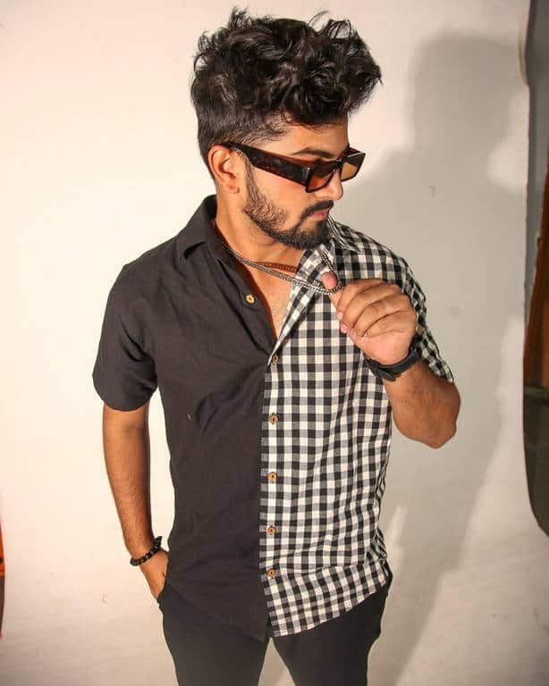 Black Checkmate Co-ord set Secondary image