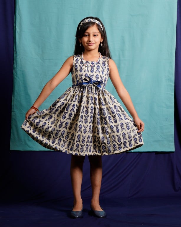 Blue Shoal Kids dress Main image
