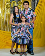 Banjaran Short Dress Family Set