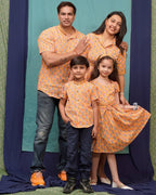 Dusty Orange Family Set