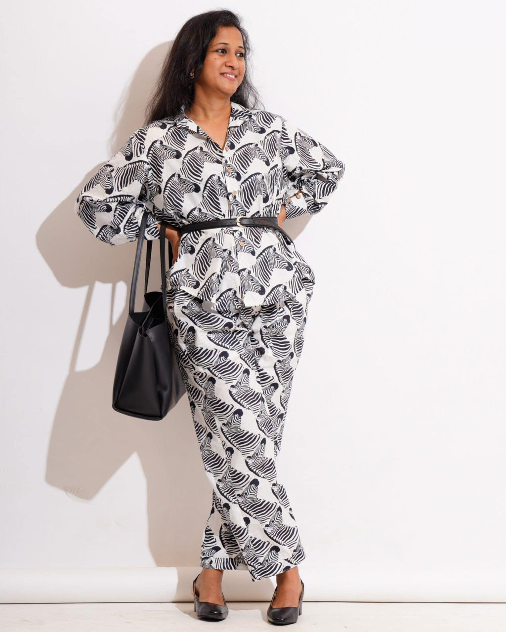 Zebra Pants Co-ord Set