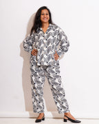 Zebra Pants Co-ord Set