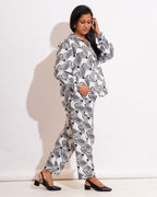 Zebra Pants Co-ord Set