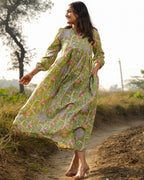 Mint Green Long Dress