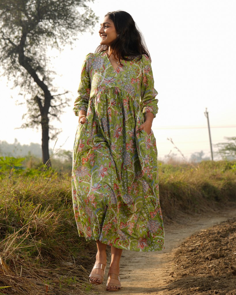 Mint Green Long Couple Set