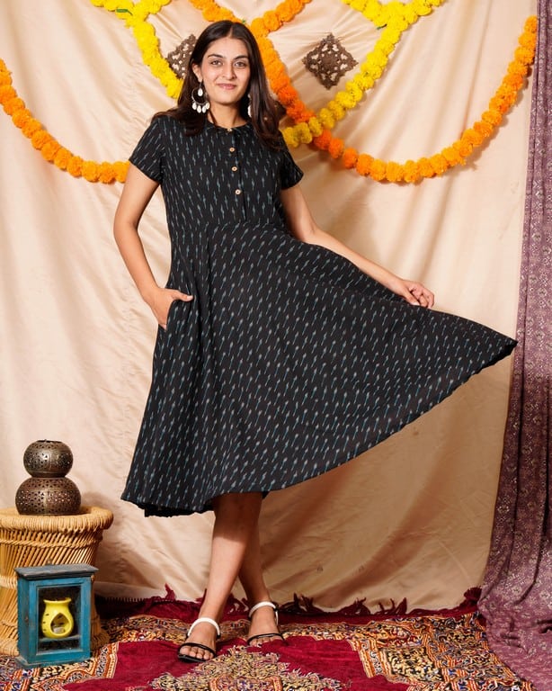 Ocean Black Glorious Dress