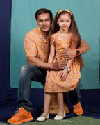 Dusty Orange Family Set