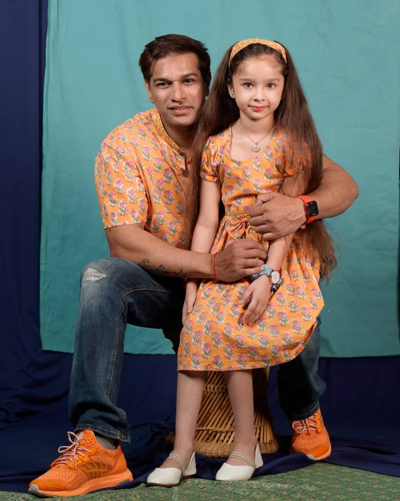 Dusty Orange Family Set