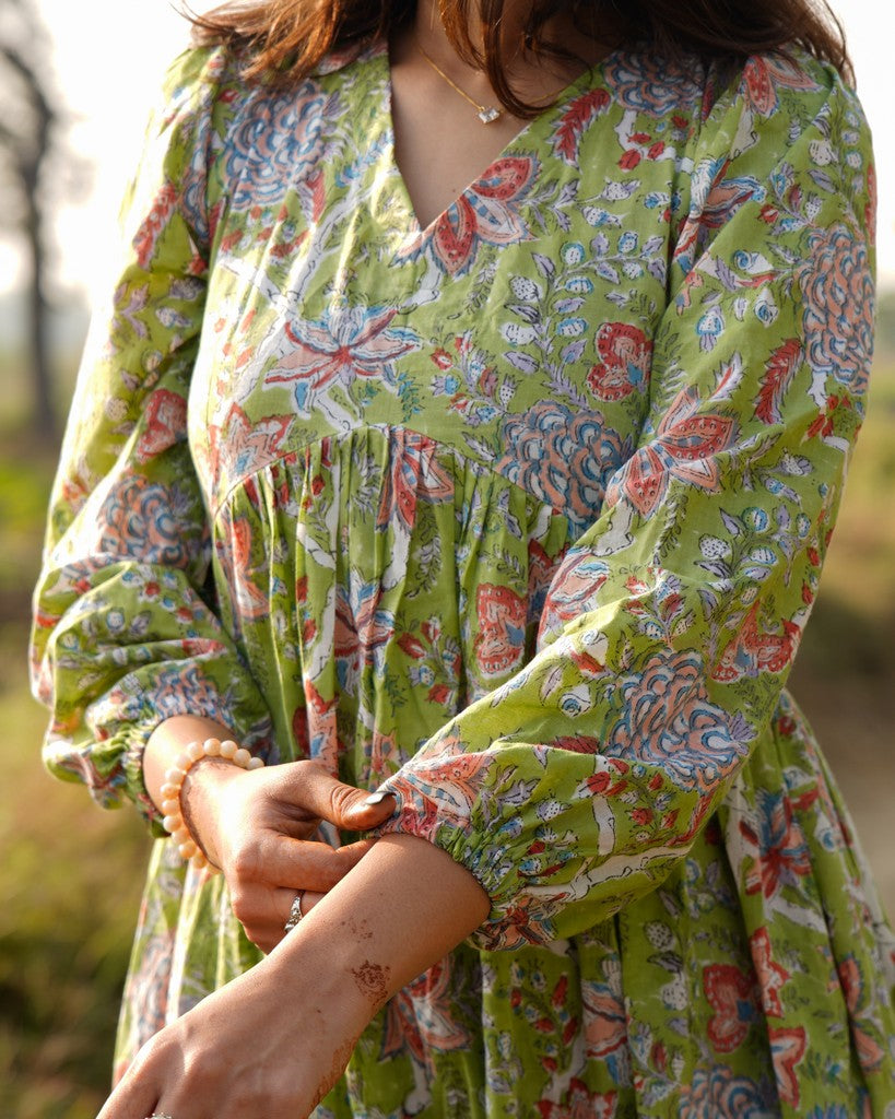 Mint Green Long Dress