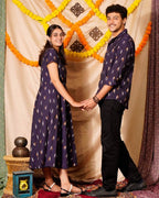 Purple Berry Couple Set