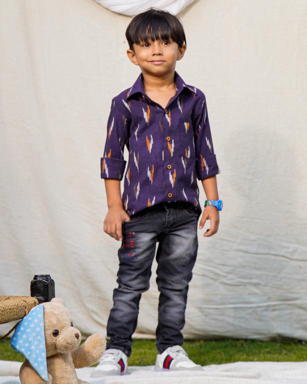Purple Berry Kids Shirt
