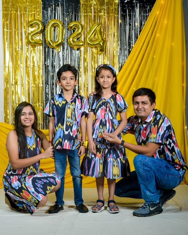 Banjaran Short Dress Family Set Main image
