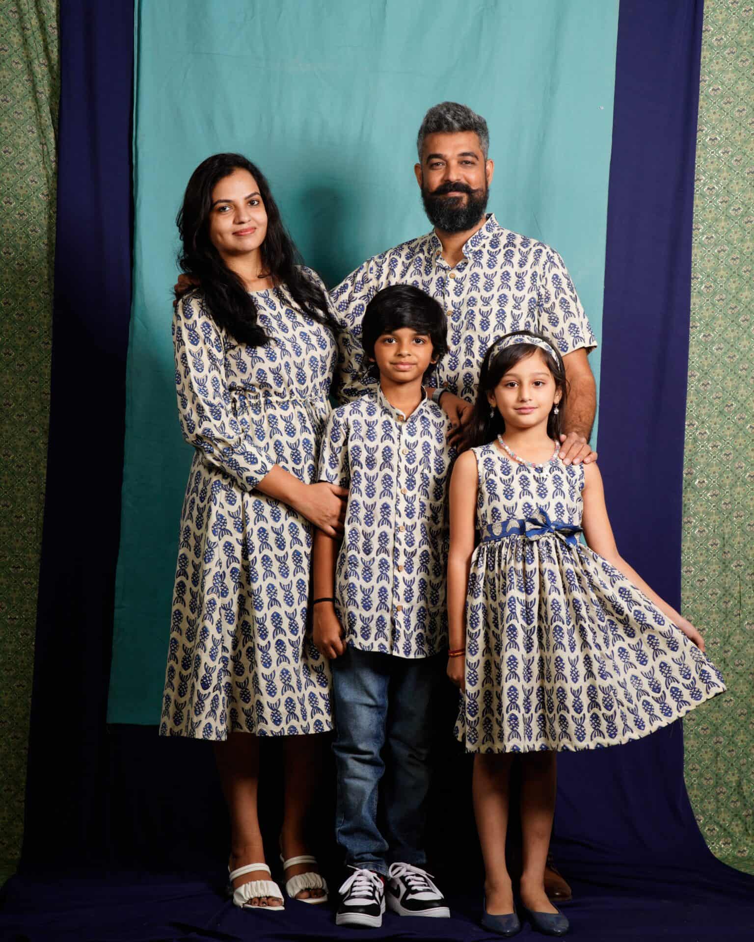 Family Matching Outfits Online | Buy Twinning Dresses for Family One House Family Matching Outfits Online | Buy Twinning Dresses for Family One House
