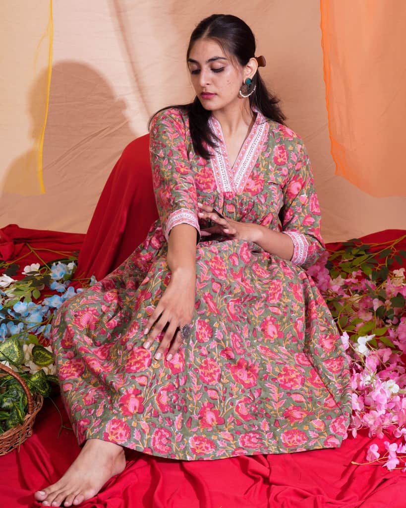 Basil Floral Co-ord Set