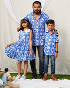 Blue Bloom Father Son Twinning