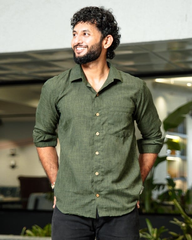 Green Checkered Shirt
