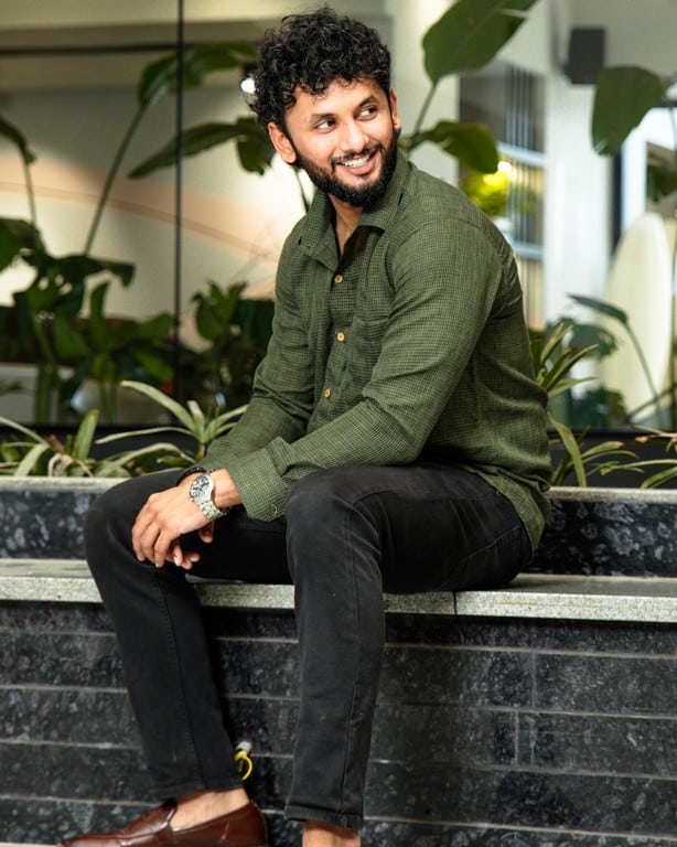 Green Checkered Shirt