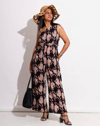 Black Kitty One Shoulder Jumpsuit