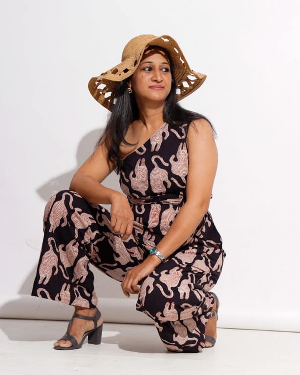 Black Kitty One Shoulder Jumpsuit