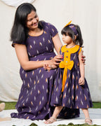 Purple Berry Mother Daughter Twinning