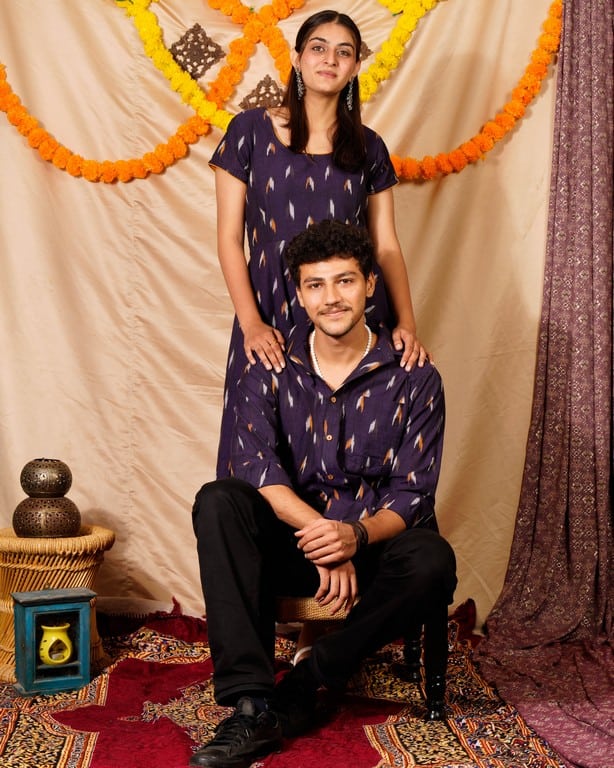 Purple Berry Couple Set