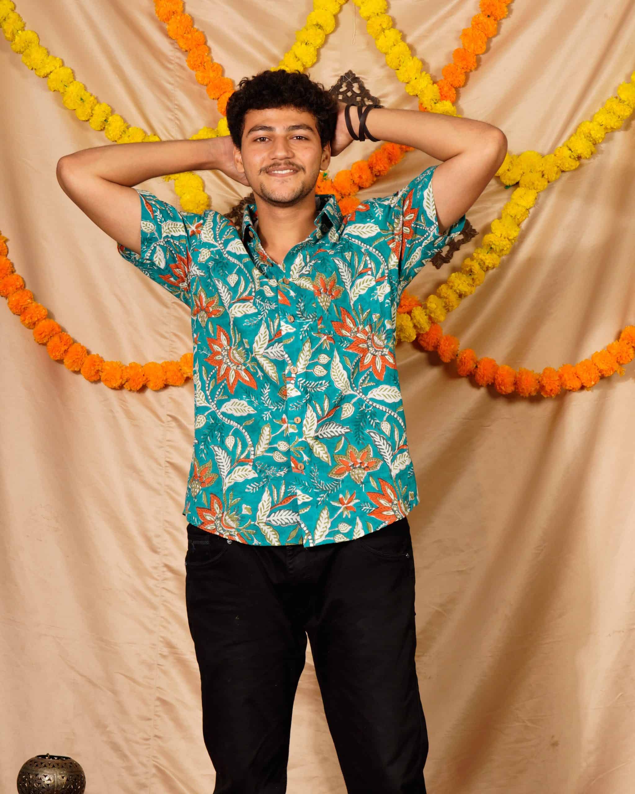 Foliate Frill Shirt