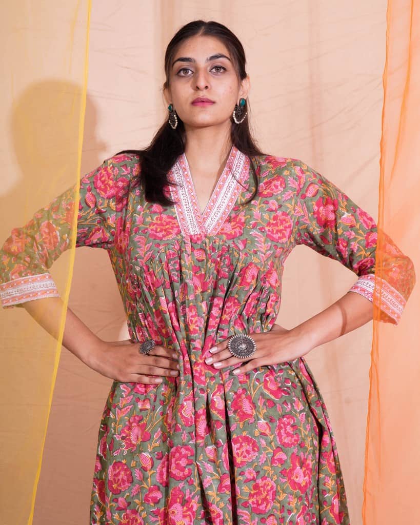 Basil Floral Co-ord Set