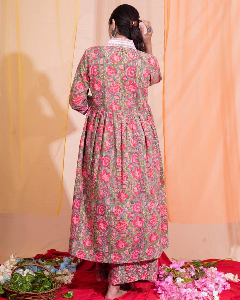 Basil Floral Co-ord Set