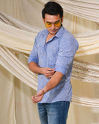 Powder Blue Freestyle Shirt