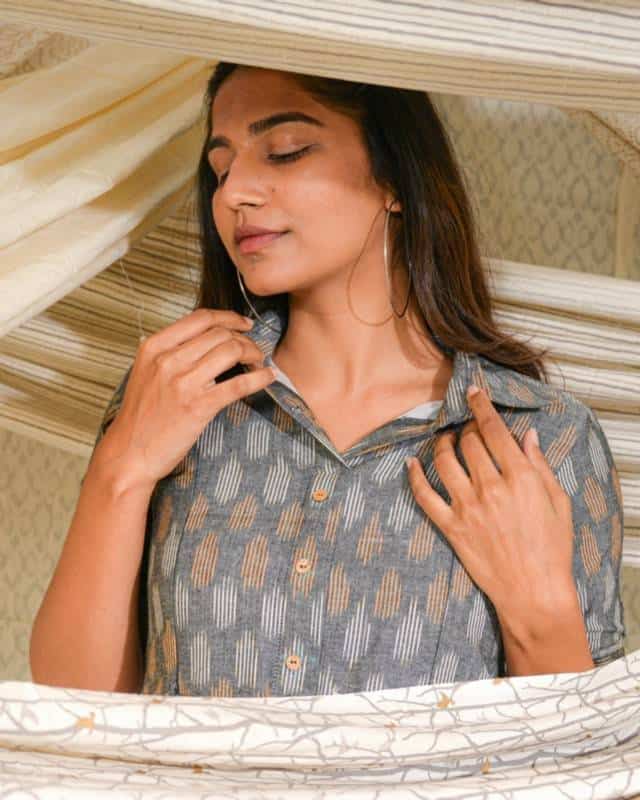 Graphic Grey Dress