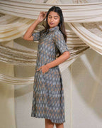Graphic Grey Dress