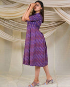 Purple Passion Collared Dress