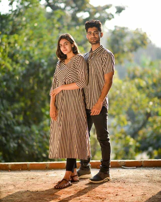 Black Striped Couple Main image