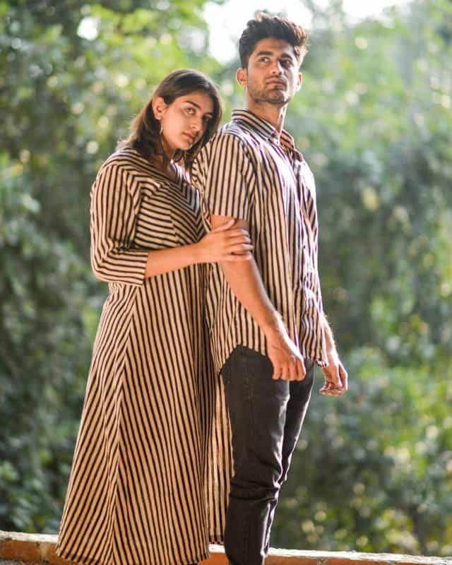 Black Striped Couple