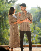 Black Striped Couple
