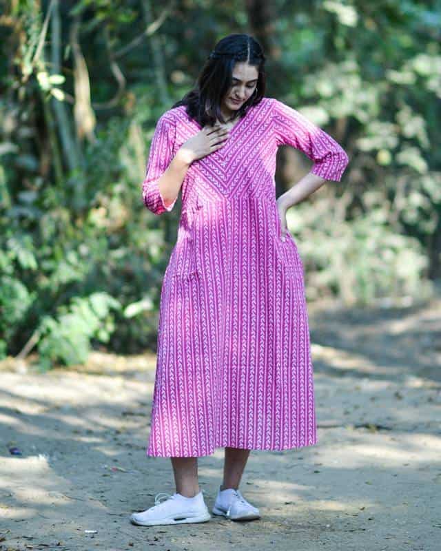 Flamingo Pink Dress